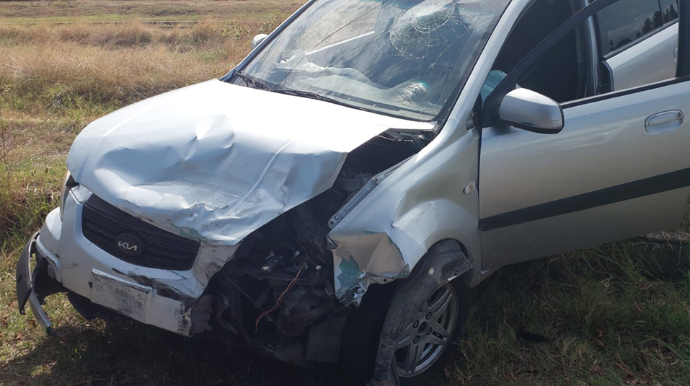 Lənkəranda vəkil qəzaya düşdü - FOTO