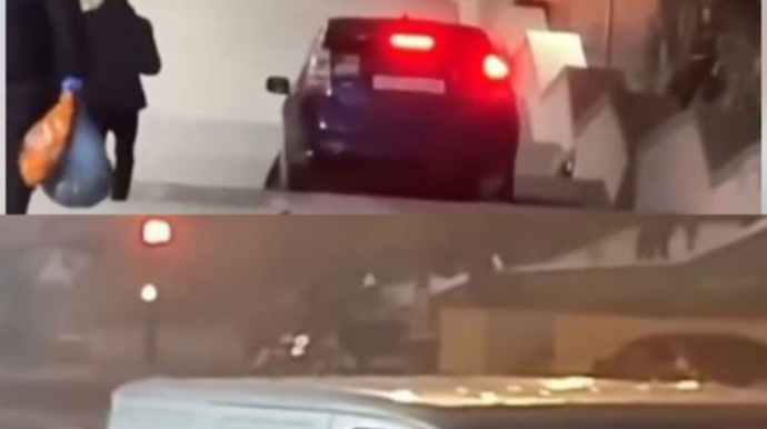 Bakıda “Prius” ayaq açıb yeridi  - VİDEO