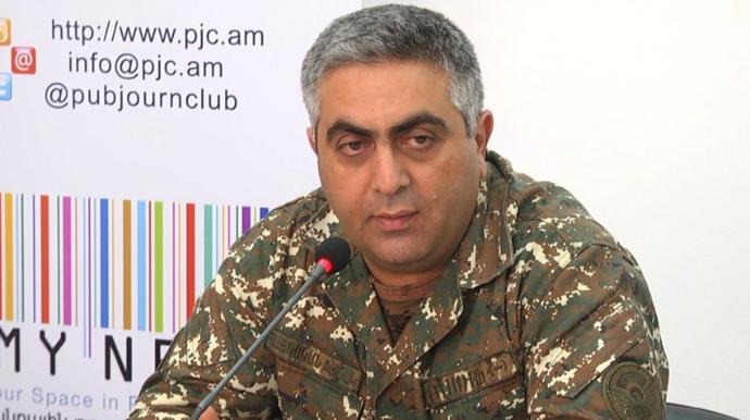 Ermənistan Müdafiə Nazirliyinin sözçüsü istefa verib