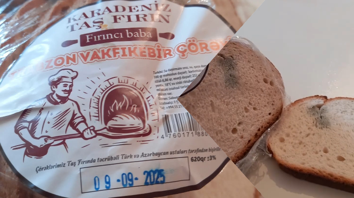 “Grand Market”dən yeni fırıldaq; çörəyi son istifadə tarixini dəyişdirərək satıblar  - VİDEO