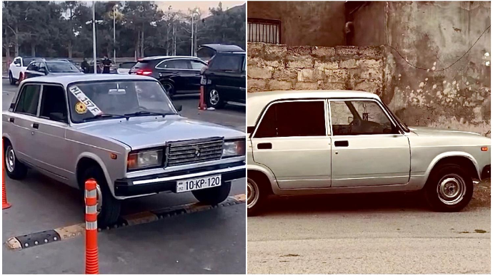 Yaşayış ərazisində təhlükəli manevrlər edən sürücü - 10-KP-120   - VİDEO