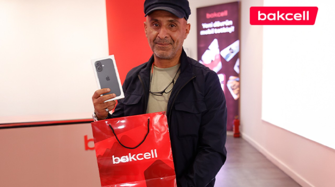 "Bakcell"in meqa lotereyasının qalibi bəlli oldu! - FOTO