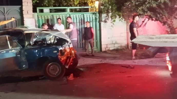 Xaçmazda qəza - Xəsarət alan var - FOTO