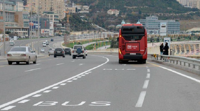Avtobus zolaqlarının uzunluğu 160 km-ə çatdırılacaq 