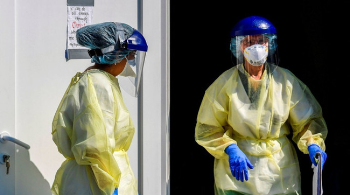 Ukraynada koronavirusa rekord sayda yoluxma qeydə alındı