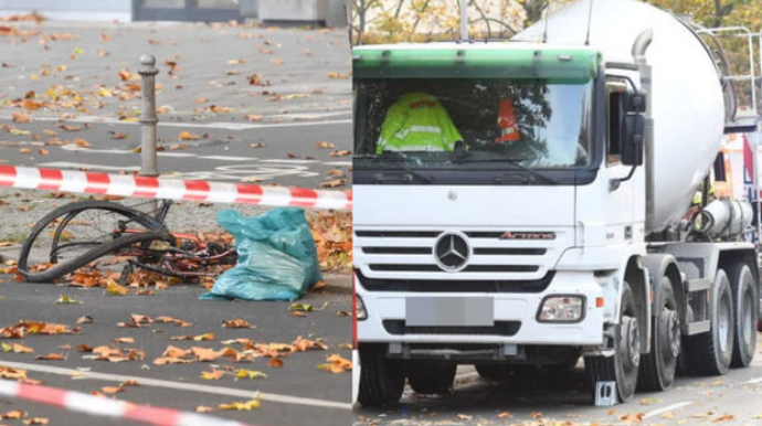 В Берлине велосипедистка скончалась после ДТП из-за приклеенных к шоссе экоактивистов  - ФОТО