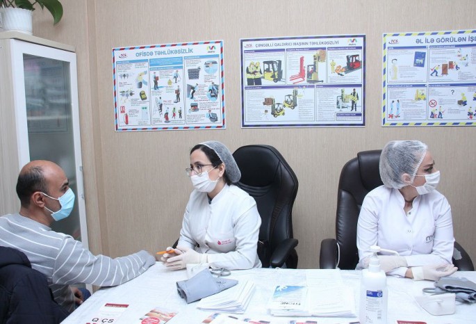 "Bakı Metropoliteni" QSC-də qanvermə aksiyası keçirilib - FOTO