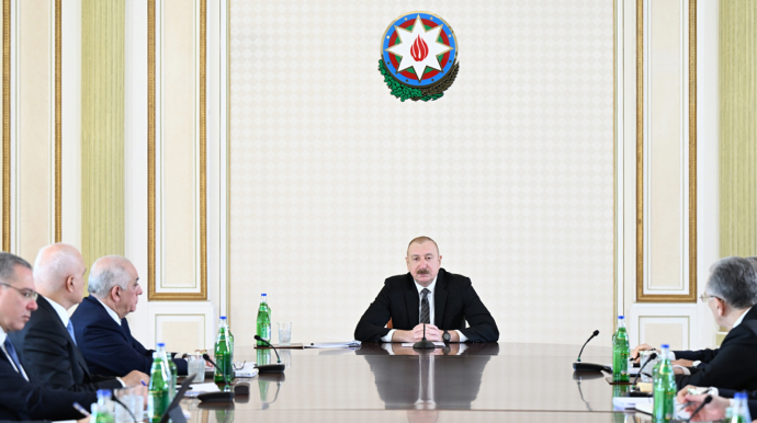 Prezident məmurları topladı - Müşavirə keçirilir - FOTO 