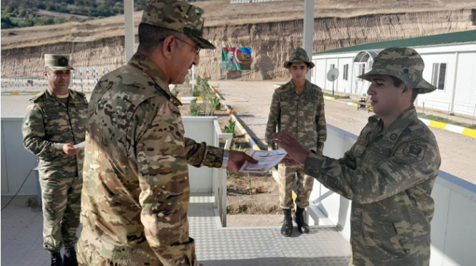 Hərbi hissənin yaradılmasının ildönümü Laçında qeyd olunub  - FOTO