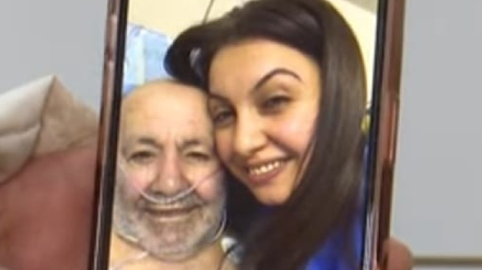 Xaçaturyanın xəstəxanadan fotosu - VİDEO 