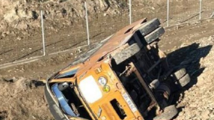 Siyəzəndə ağır QƏZA  – Avtobus aşıb, 10 yaralı var  - VİDEO - YENİLƏNİB