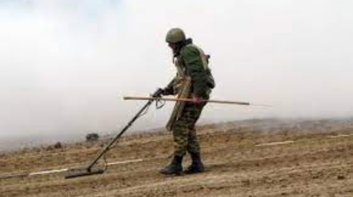 "Azad edilmiş ərazilərdə 48 mindən çox mina aşkarlanıb"