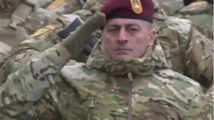 Paradda qoşun növlərinə onlar rəhbərlik etdi - FOTO