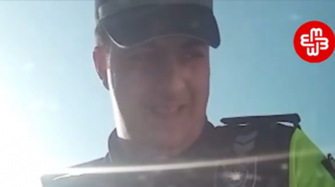 Yol polisinin rüşvət videosu yayıldı; Baş İdarə araşdırmalara başladı - VİDEO 