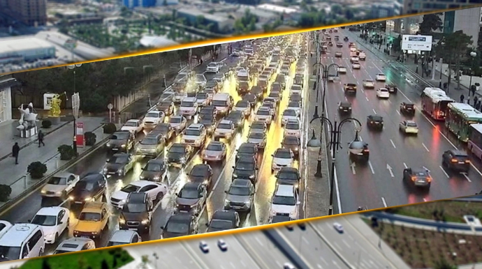 Bakıda tıxacların yaranmasının 3 səbəbi – DYP-dən AÇIQLAMA