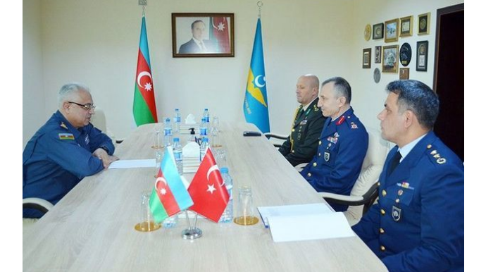 Состоялись штабные переговоры между представителями ВВС Азербайджана и Турции   - ФОТО