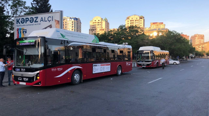 M9 ekspres avtobus xəttə buraxılıb