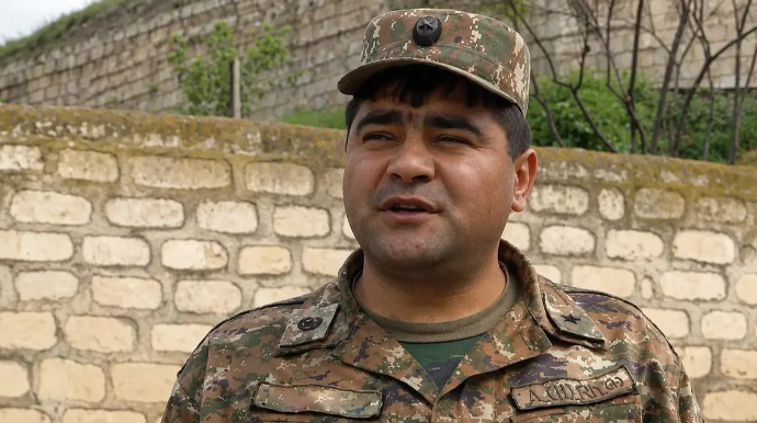 Ermənistanda 44 günlük müharibədə iştirak edən zabit həbs olunub 