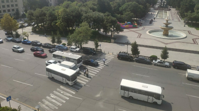 Hüseyn Cavid parkının yanındakı piyada keçidi necə təşkil edilməlidir? – EKSPERTDƏN AÇIQLAMA - FOTO 