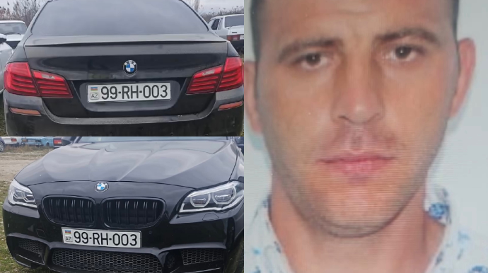 "BMW"  ilə qayda pozdu, maşınından narkotik çıxdı - VİDEO  