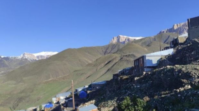 Quba-Qusar ərazisində dağlara qar yağdı - FOTO 