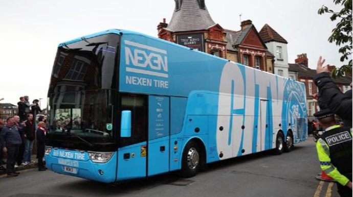 "Mançester Siti"nin avtobusuna HÜCUM EDİLİB - FOTO  