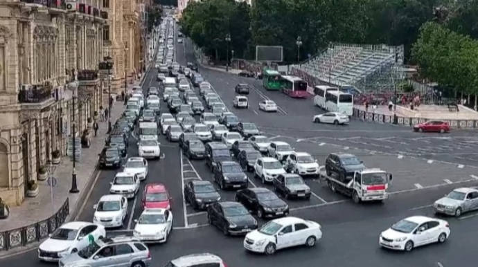 Bakıda sıxlıq olan küçə və prospektlər - SİYAHI 