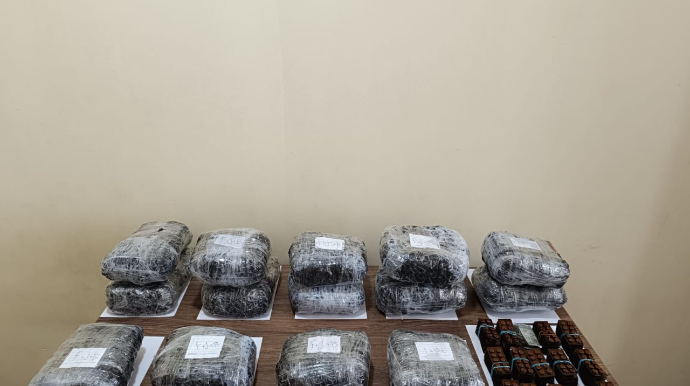 İrandan Azərbaycana narkotik keçirmək istədilər 