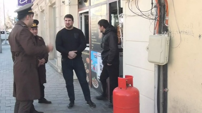 Bəzi iaşə obyektlərindən qaz balonları yığışdırılıb - FOTO