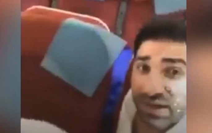 Kamil “Qarabağ”ın təyyarəsində söyüş söydü - VİDEO