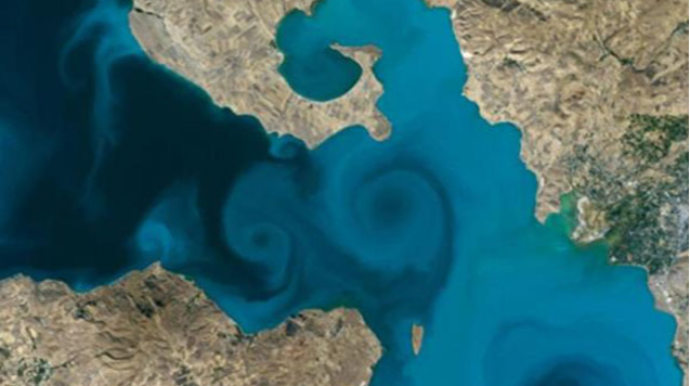 Van gölünün şəkli NASA yarışmasında birinci oldu - Foto 