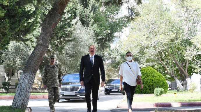 Prezident və Birinci vitse-prezident işğaldan azad edilmiş Füzuli və Cəbrayılda olublar 