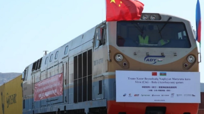 5 лет железнодорожному экспресс-маршруту Китай–Европа: в Баку прибыл 237-й по счету поезд из Иу - ФОТО