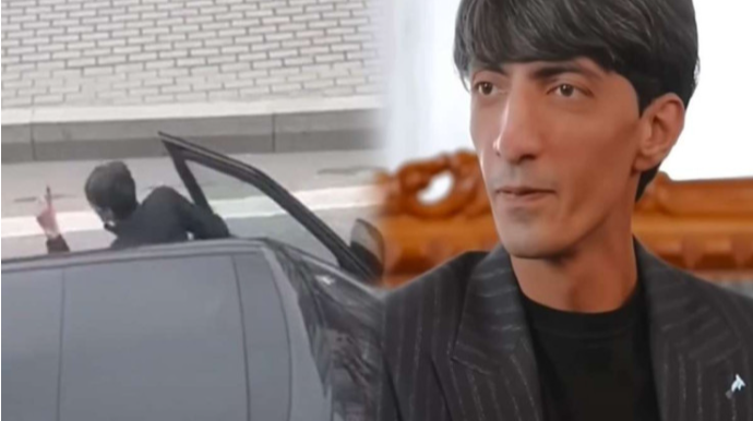 Yol polisi meyxanaçı Balaəlini bu görüntülərə görə CƏRİMƏLƏDİ   - VİDEO