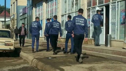 Polisə ictimai dəstək qrupunun üzvü bıçaqlandı