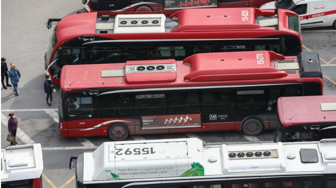 Bakıya yeni avtobusların gətirilməsinə başlanıldı