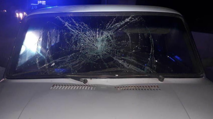 Novxanıda iki avtomobil toqquşdu, xəsarət alan var 