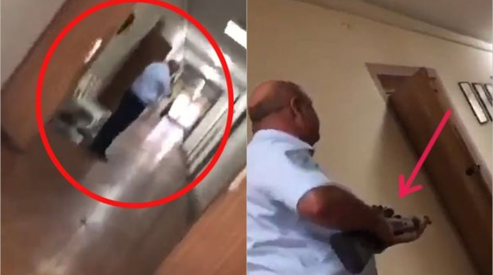 Tabeliyində olan polisləri pis iş göstəricilərinə görə gülləbaran etdi  - VİDEO