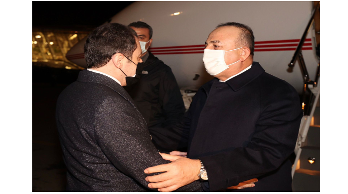 Çavuşoğlu Azərbaycana gəlib  - FOTO