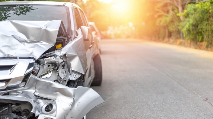 Şəmkirdə sərnişin yol qəzasında yaralanıb