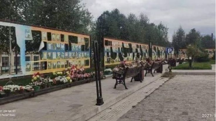 Xankəndidə terrorçuların fotoları SÖKÜLÜR - VİDEO 