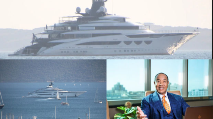 Yamaykalı milyarderin super lüks yaxtası Bodrum sahillərində görüntüləndi - VİDEO 