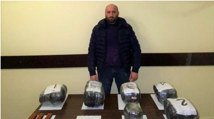 İrandan Azərbaycana 10 kq-a yaxın narkotik keçirilməsinin qarşısı alınıb   - FOTO