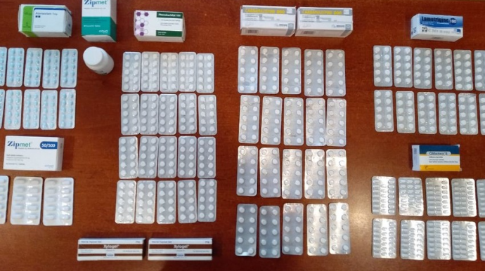 İrandan gələn yük maşınından dərman preparatları götürülüb