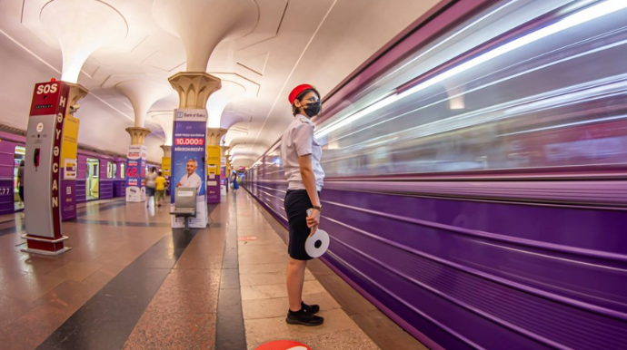 Bakı metrosu qatarların hərəkət qrafikini dəyişir 
