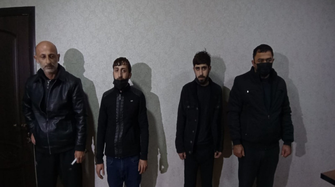 Şirvanda xuliqanlıq edən şəxslər tutulub  - FOTO