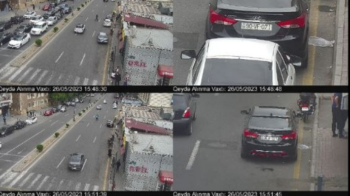 Dayanma qadağan olunmayan yerdə sürücüyə cərimə yazıldı - ŞİKAYƏT - FOTO - VİDEO