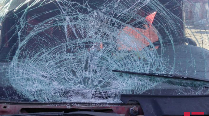 Balakəndə iki avtomobil toqquşub, 3 nəfər xəsarət alıb 