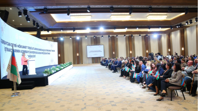 Azərbaycan QHT-lərinin Əməkdaşlıq Forumunun iştirakçılarından Prezident İlham Əliyevə müraciət 