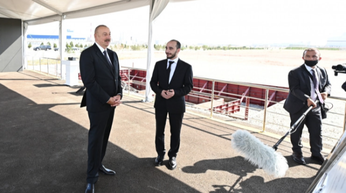 Prezident İlham Əliyev Sumqayıtda - FOTO -YENİLƏNİB 